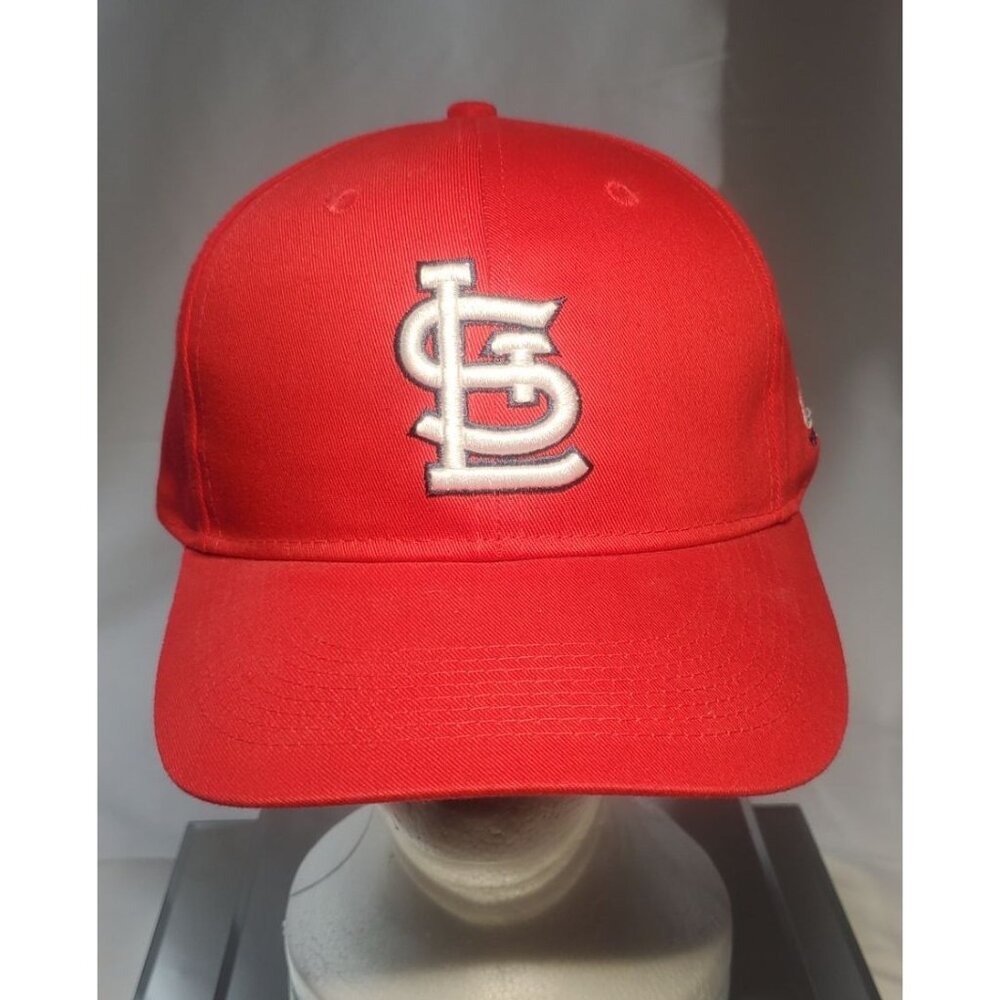 OC Sports MLB St. Louis Cardinals Baseball Cap Hat Men's One Size Red Strapback